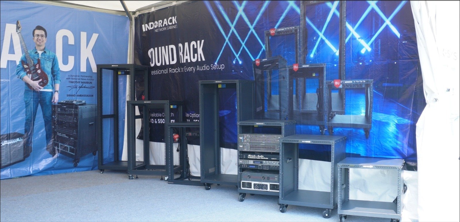 Event Recap: Indorack di AMPEX 2025, Tampilkan Audio Rack Profesional